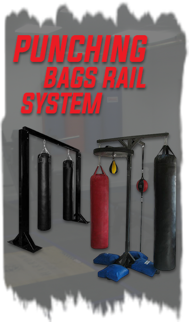 Punching Bag Rail System